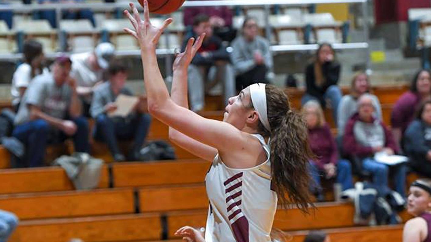 Fitzwater finds herself in the top 15 of many DII women's basketball categories. 