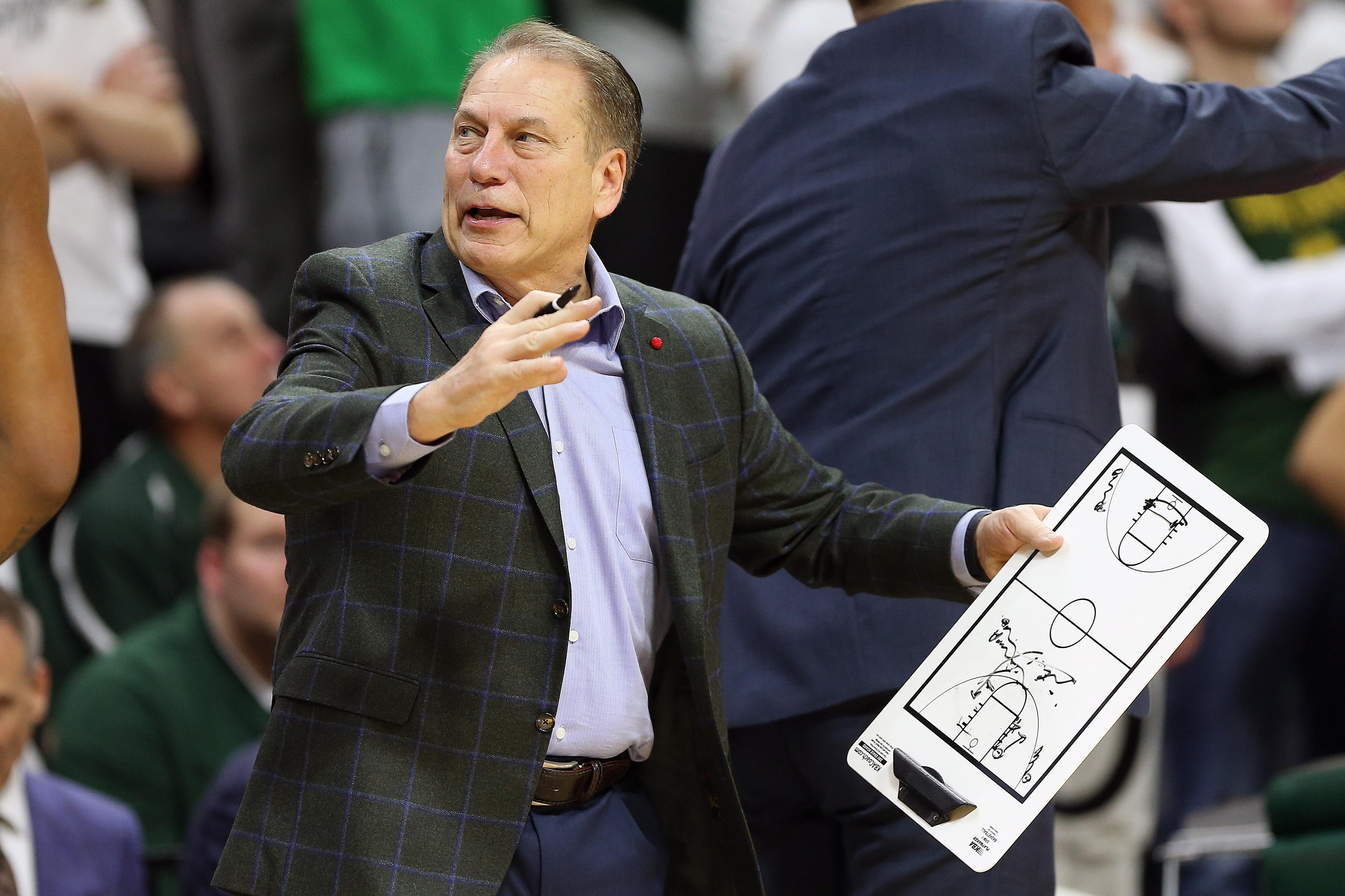 Michigan State's Tom Izzo.