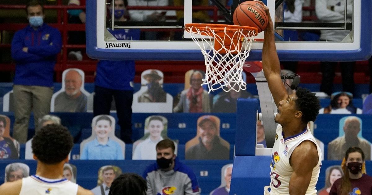 Kansas's David McCormack.