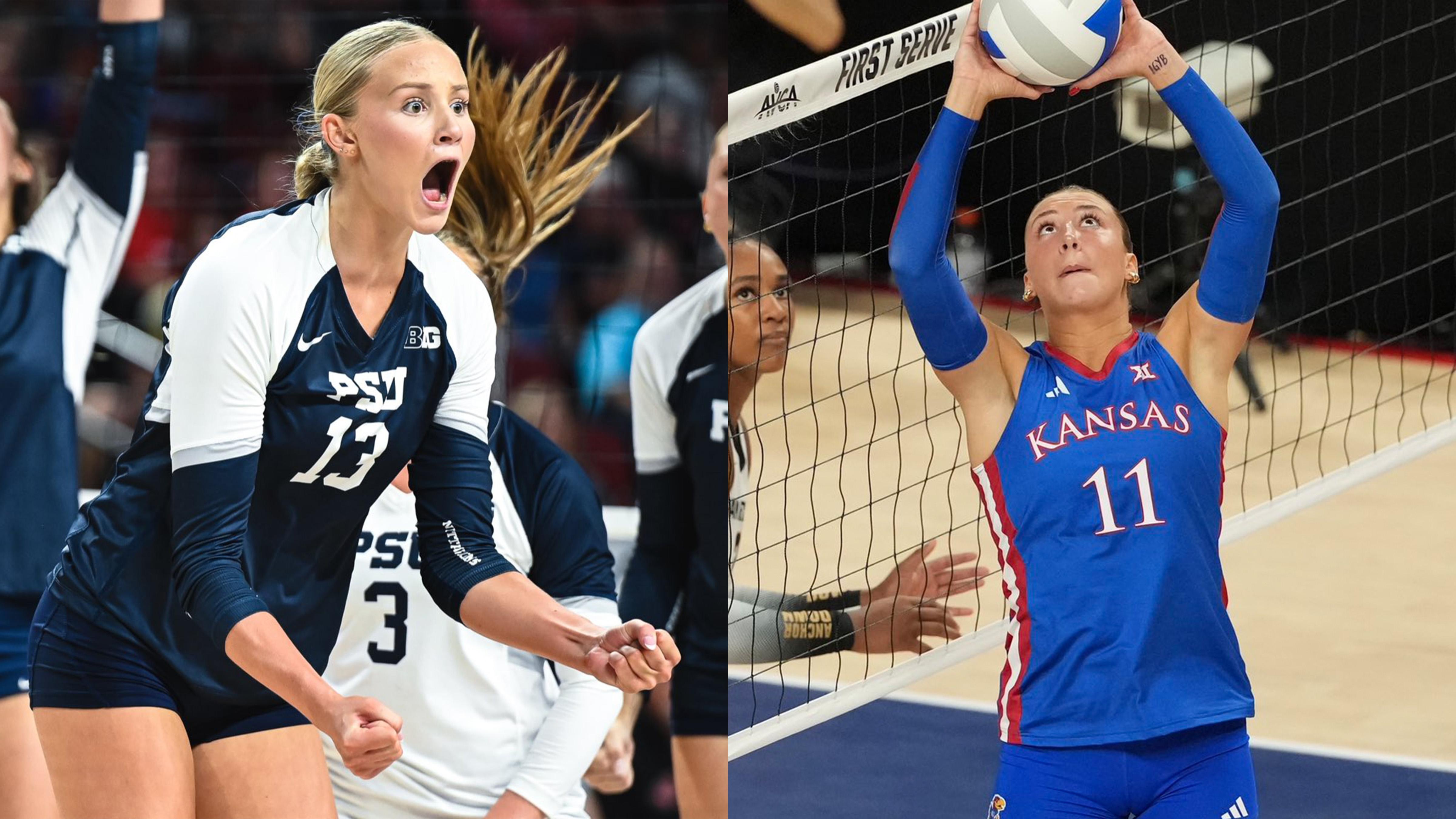 No.2 Penn State vs. No.15 Kansas