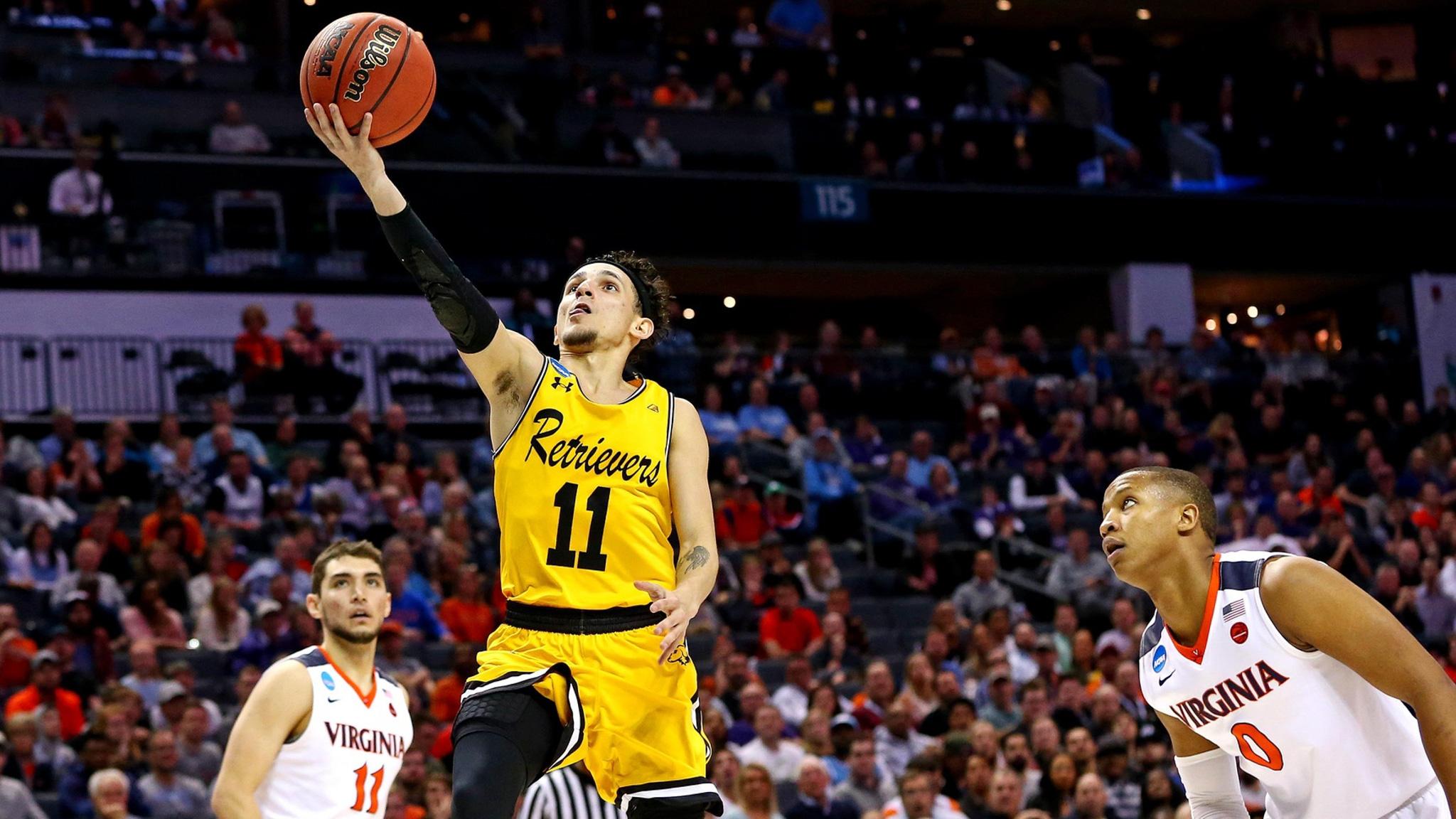 KJ Maura's layup against UVA